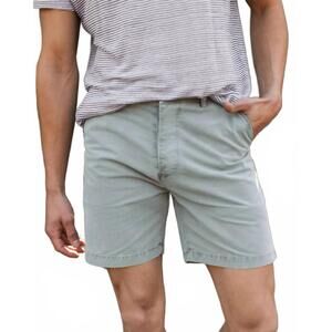 NEW ALEX CRANE pac cotton shorts in sage